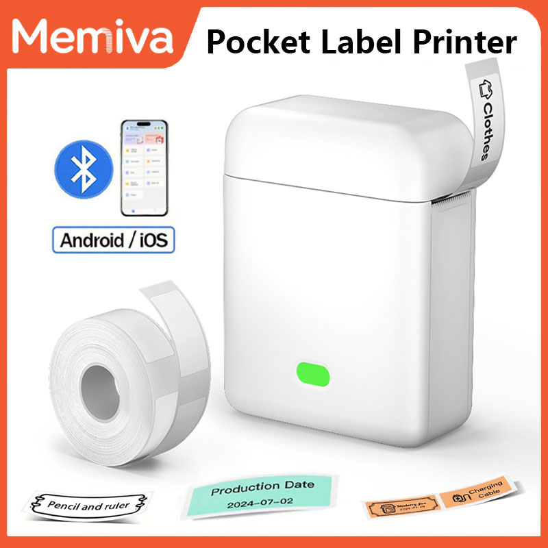 Commercial Photo Printer - Memiva L12 ポータブルサーマルラベルプリンター インクレスミニステッカーメーカー P15 D11