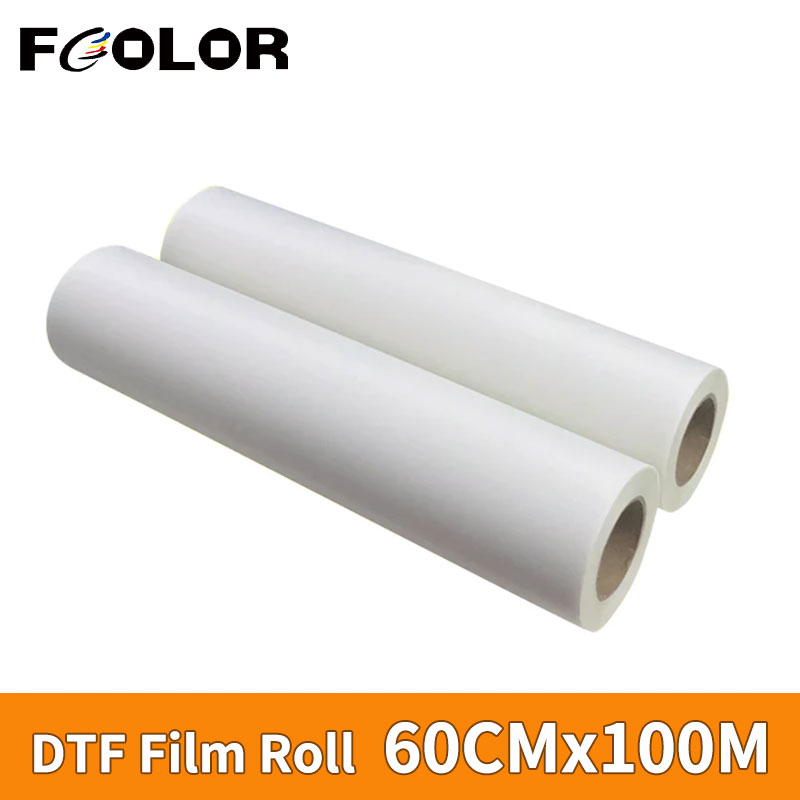 Dtf Hot Peel Film - Fcolor 60cm*100m DTF PETフィルムロール 直接転写Tシャツ用熱転写フィルム XP600