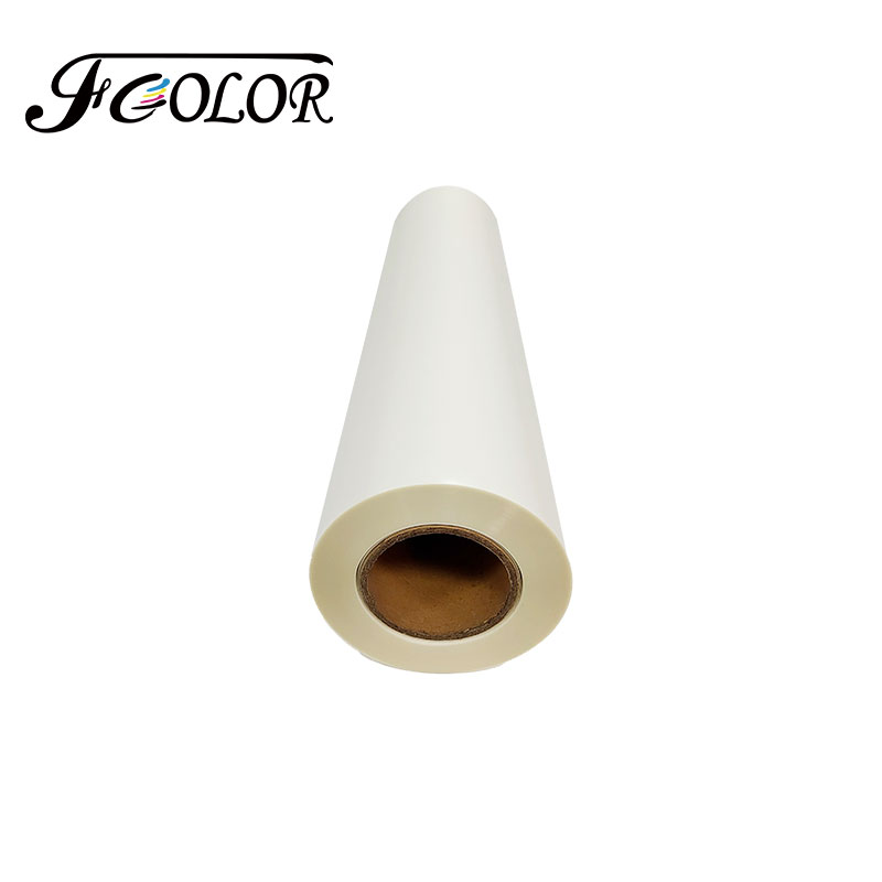 Dtf Hot Peel Film - FCOLOR マット両面ホットピーリングDTF PETフィルムロール 60cm*100m エプソンDTFプリンターに直接接続可能 Tシャツ用熱転写フィルム