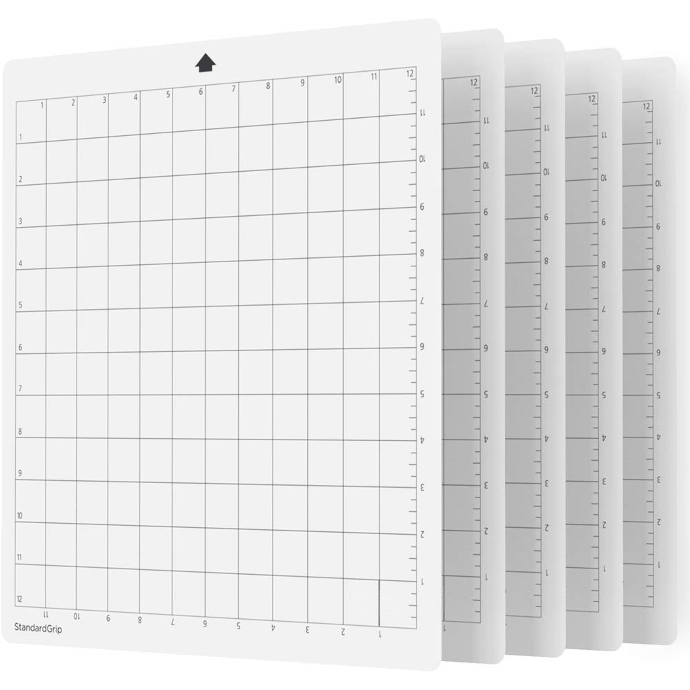 Plotter Cutting Mat - 3/5 Psc カッティングマット シルエットポートレイト用 (サイズ: 12インチX12インチ)