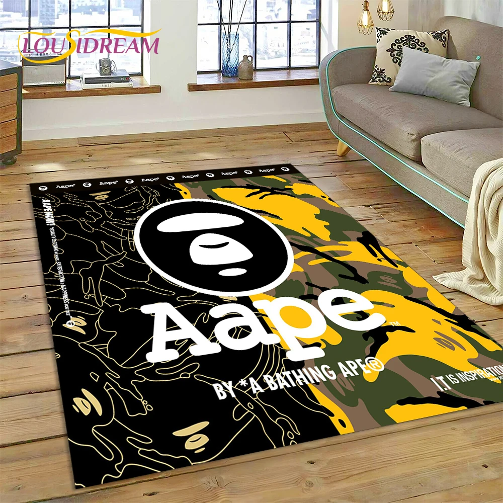 Commercial Printing Machine For Sale - 3D プリント B-BAPE ファッションラグカーペット リビングルーム ベッドルーム