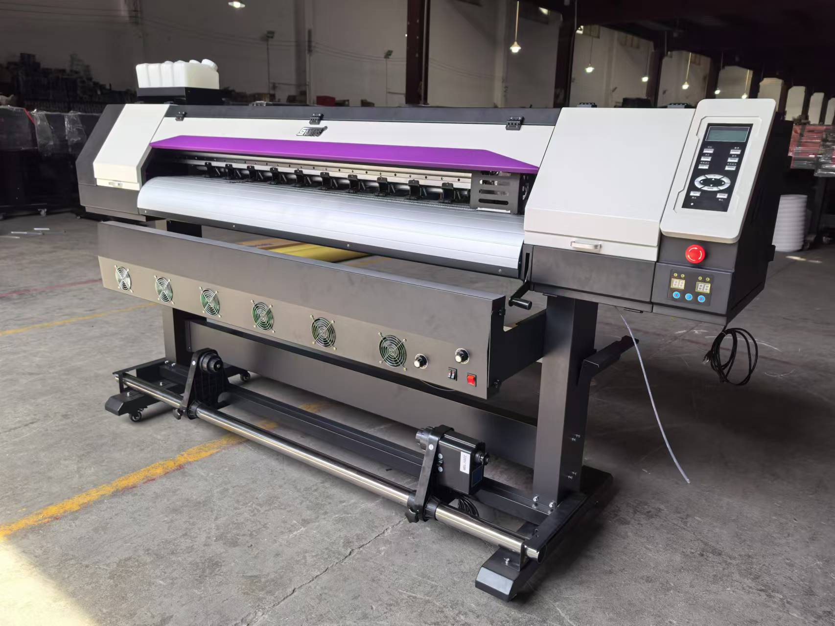 Commercial Shirt Printing Machine - 簡単操作1.6m大型印刷機 高品質昇華型プリンター シャツ用紙 エコソルベント印刷 バナー印刷
