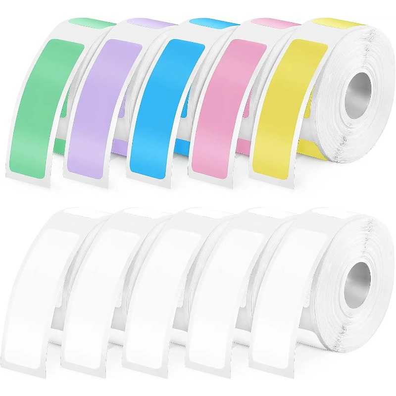 Commercial Label Printing Machine - サーマルラベルステッカーテープ 12mm×40mm Phomemoラベルプリンター対応 ビジネス用品用サーマルラベル素材