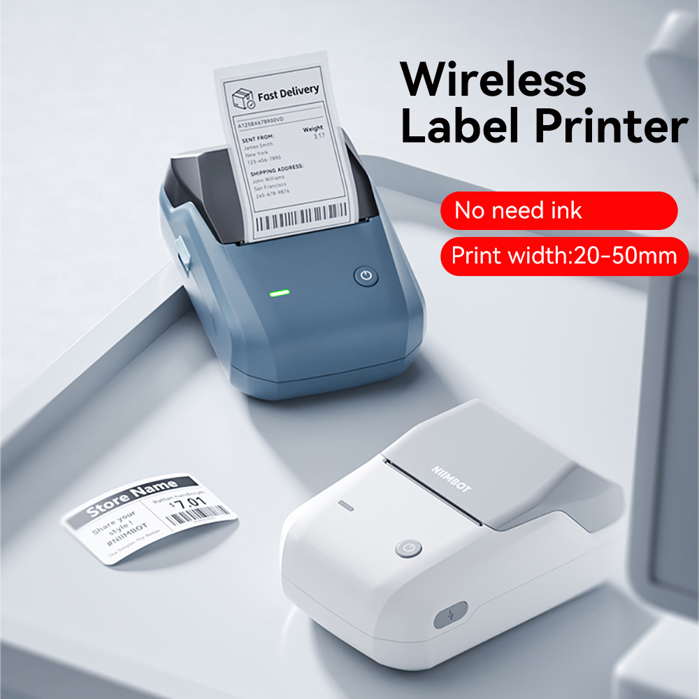 Niimbot B1/B1 Pro インクレスラベルプリンタ - Commercial Shirt Printing Machine のレビューと価格