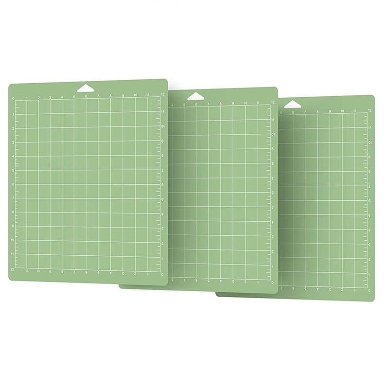 交換用カッティングマット,透明,測定グリッド付き,12x12 - Plotter Cutting Mat のレビューと価格