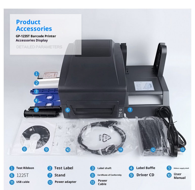 4インチ300DPI熱転写バーコードラベルプリンター、ネット - Commercial Printing Network のレビューと価格