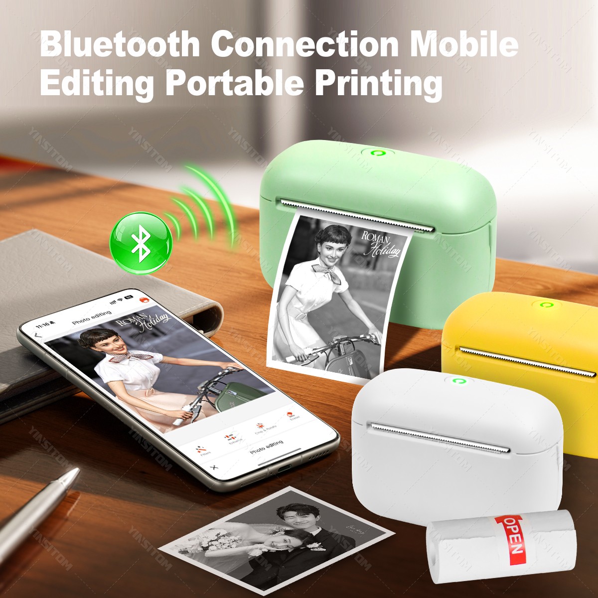 F2 HD 300dpi ミニサーマルラベルプリンター 15 - Commercial Photo Printer のレビューと価格