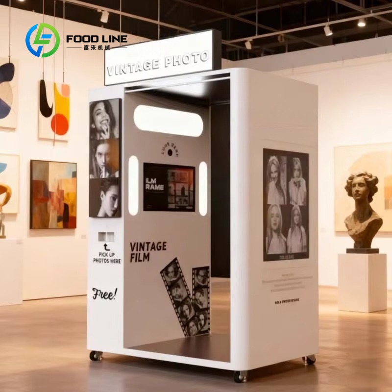 カスタマイズ可能な業務用オールインワンフォトブース自動販売機 - Commercial Photo Printer のレビューと価格