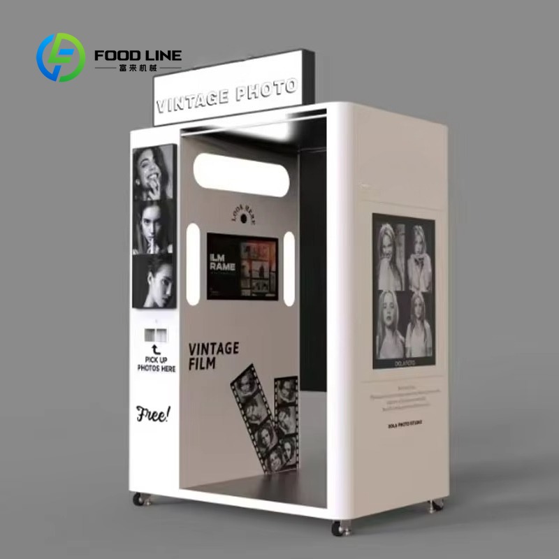 カスタマイズ可能な業務用オールインワンフォトブース自動販売機 - Commercial Photo Printer のレビューと価格