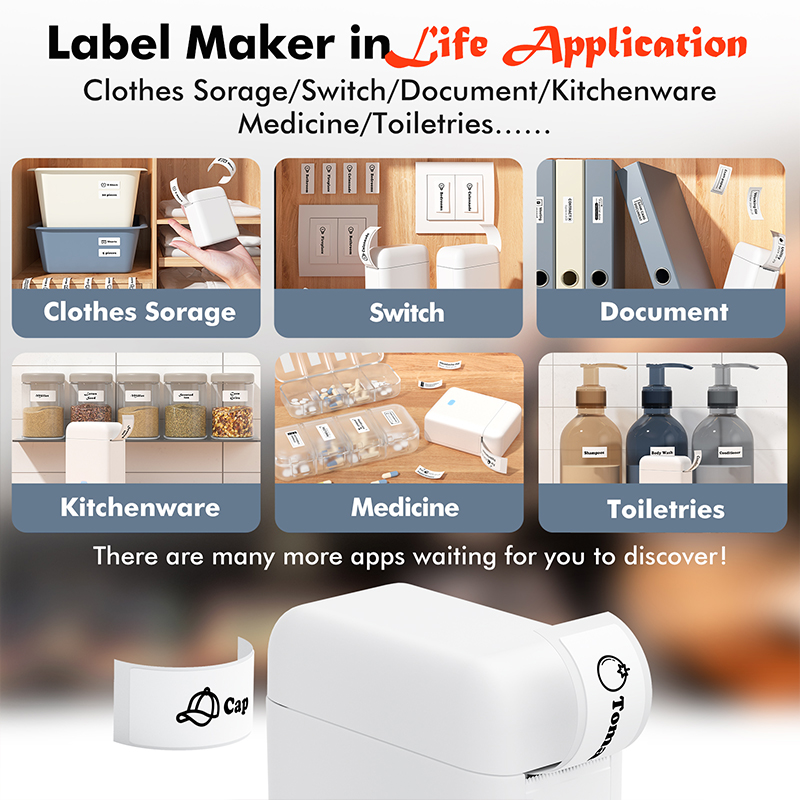L12ラベルプリンター ポータブルサーマルプリンター インク - Commercial Printing Network のレビューと価格