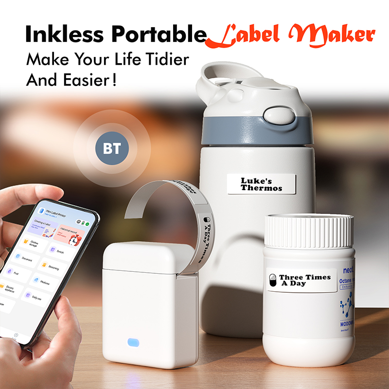 L12ラベルプリンター ポータブルサーマルプリンター インク - Commercial Printing Network のレビューと価格