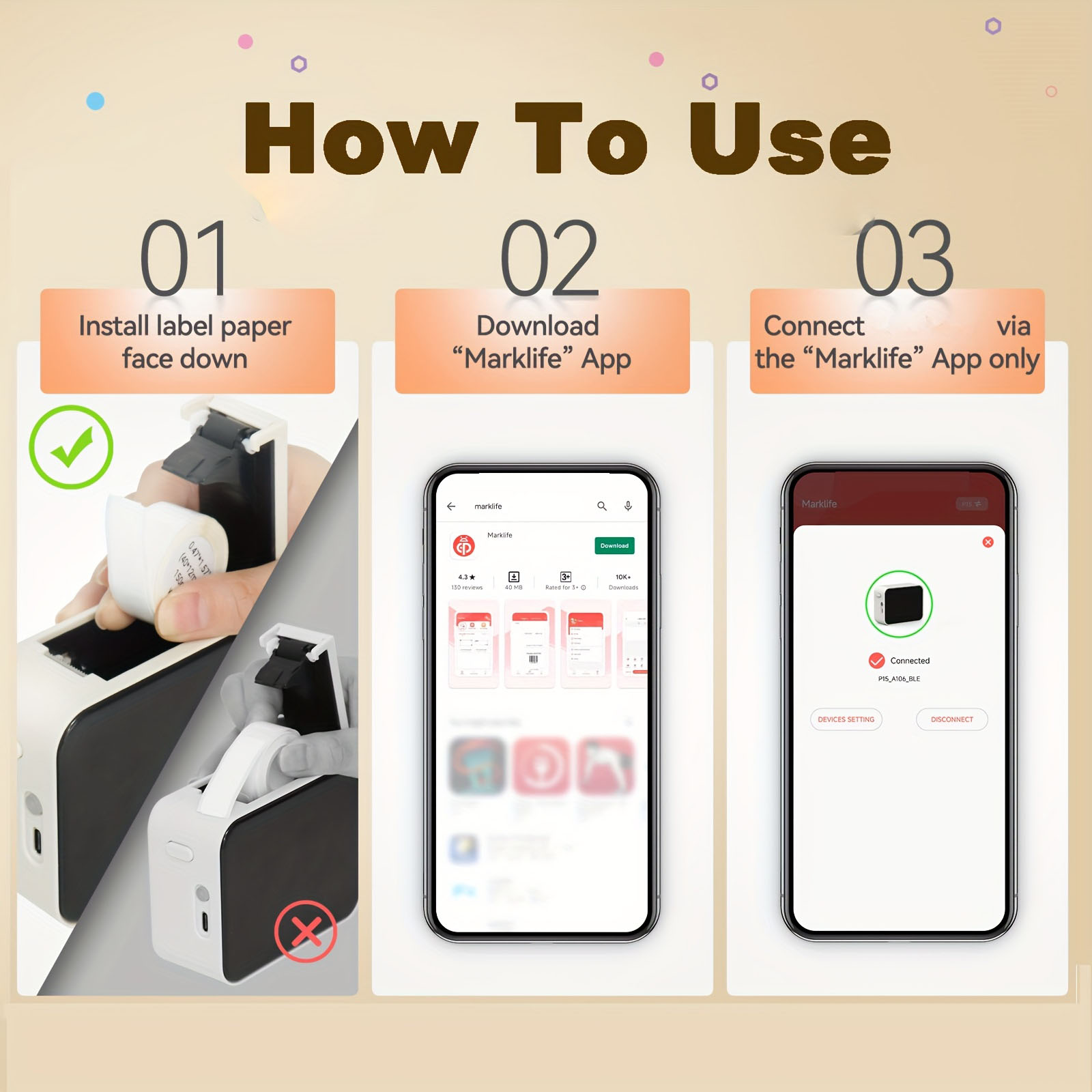 Marklife P15 ラベルプリンターポータブルサーマル - Commercial Printing Network のレビューと価格