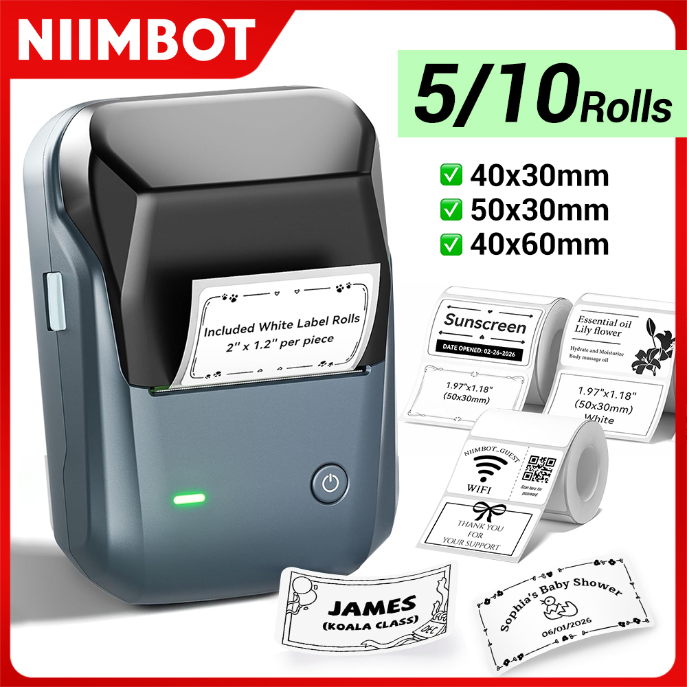 Niimbot B1 プリンタサーマル Bluetooth  - Commercial Printing Network のレビューと価格