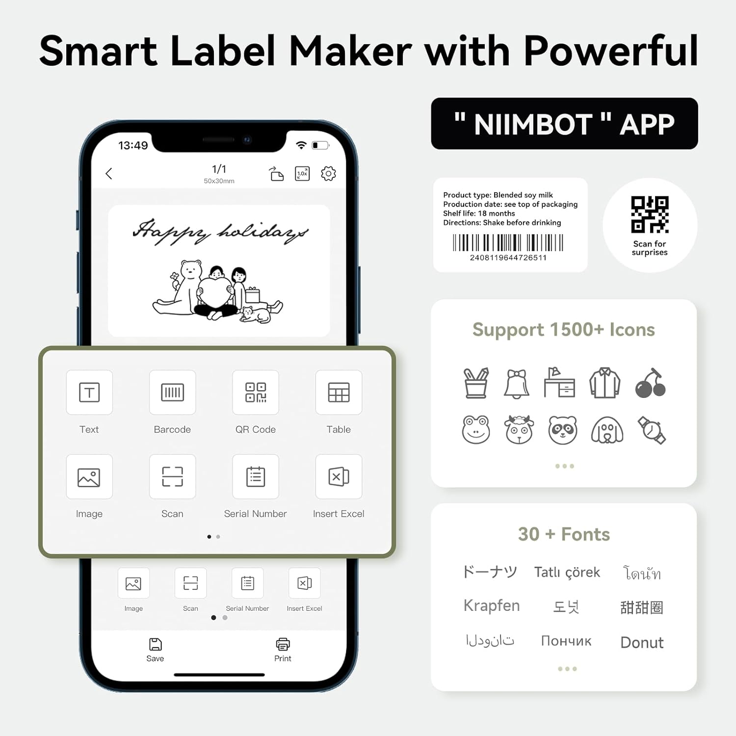 Niimbot B1 プリンタサーマル Bluetooth  - Commercial Printing Network のレビューと価格