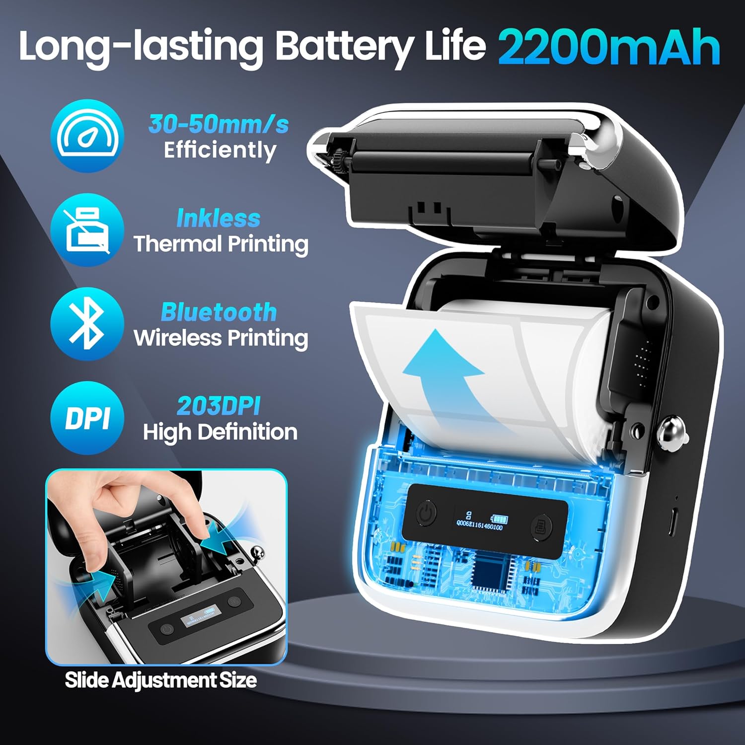 Phomemo M250ラベルプリンター 75mm 感熱式ラ - Commercial Shirt Printing Machine のレビューと価格