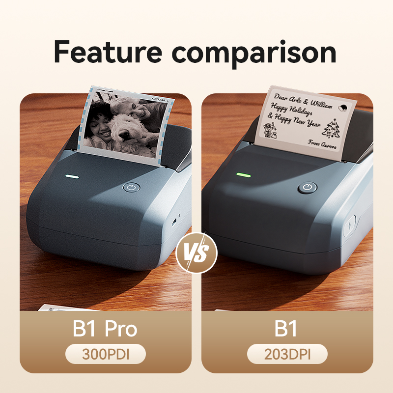 Niimbot B1 Proラベルプリンター 300 DPI - Commercial Shirt Printing Machine のレビューと価格
