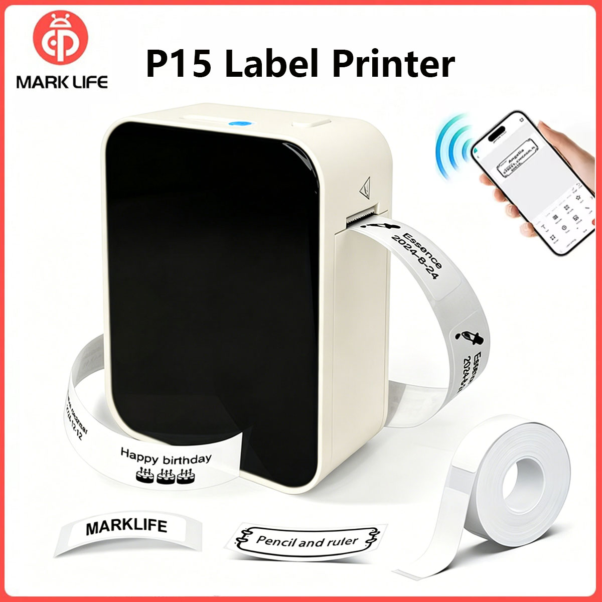 Marklife P15 ラベルプリンターポータブルサーマル - Commercial Printing Network のレビューと価格