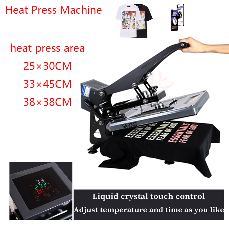 380x380mm ホットスタンプ機 半自動熱転写プリンター - Commercial Shirt Printing Machine のレビューと価格