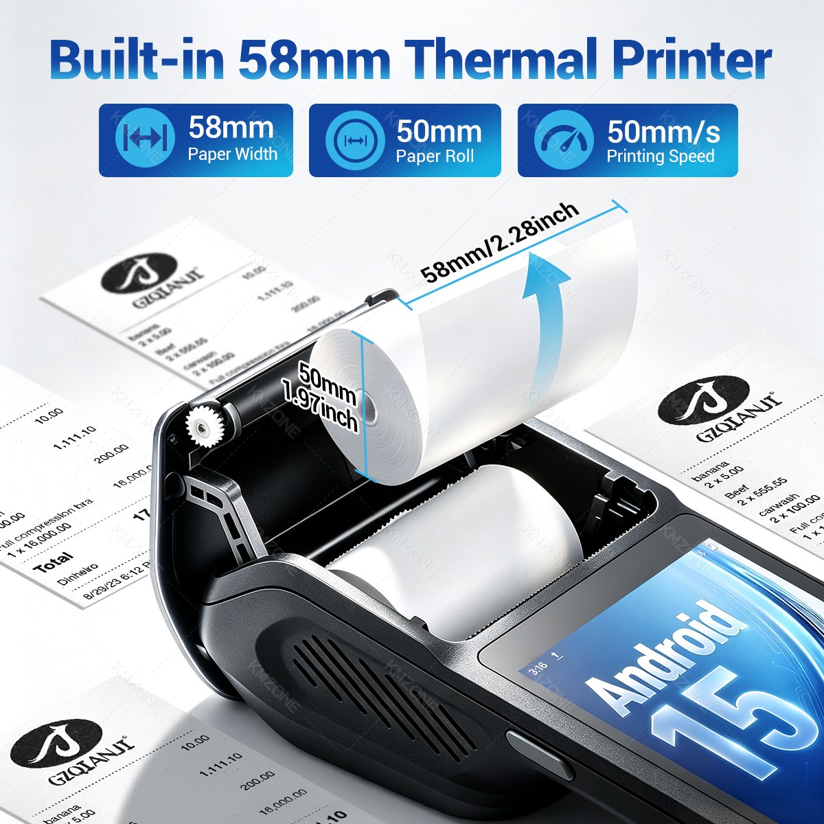 3G32G Android 15 PDA端末 Bluetoo - Commercial Printing Network のレビューと価格